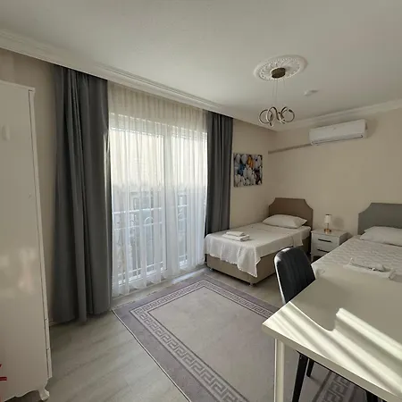 Deniz Ve Sehir Manzarali Lueks 2 아파트 *