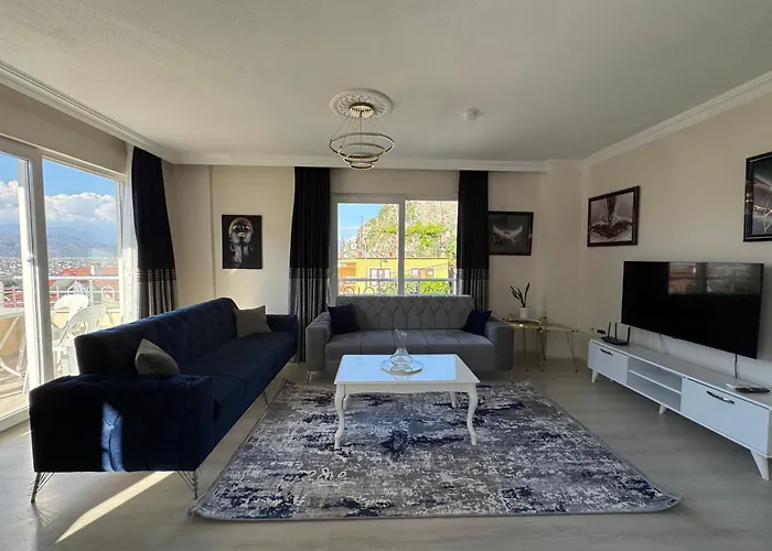 Deniz Ve Sehir Manzarali Lueks 2 Appartamento